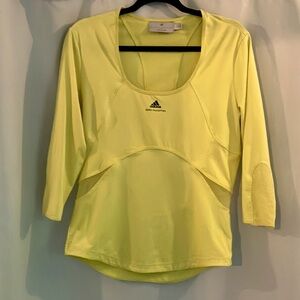 ADIDAS BY STELLA MCCARTNEY Barricade neon yellow top
